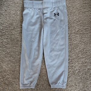 Under Armour Light Gray Baseball Pants